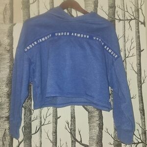 Under Armour Women's Blue Hoodie Top